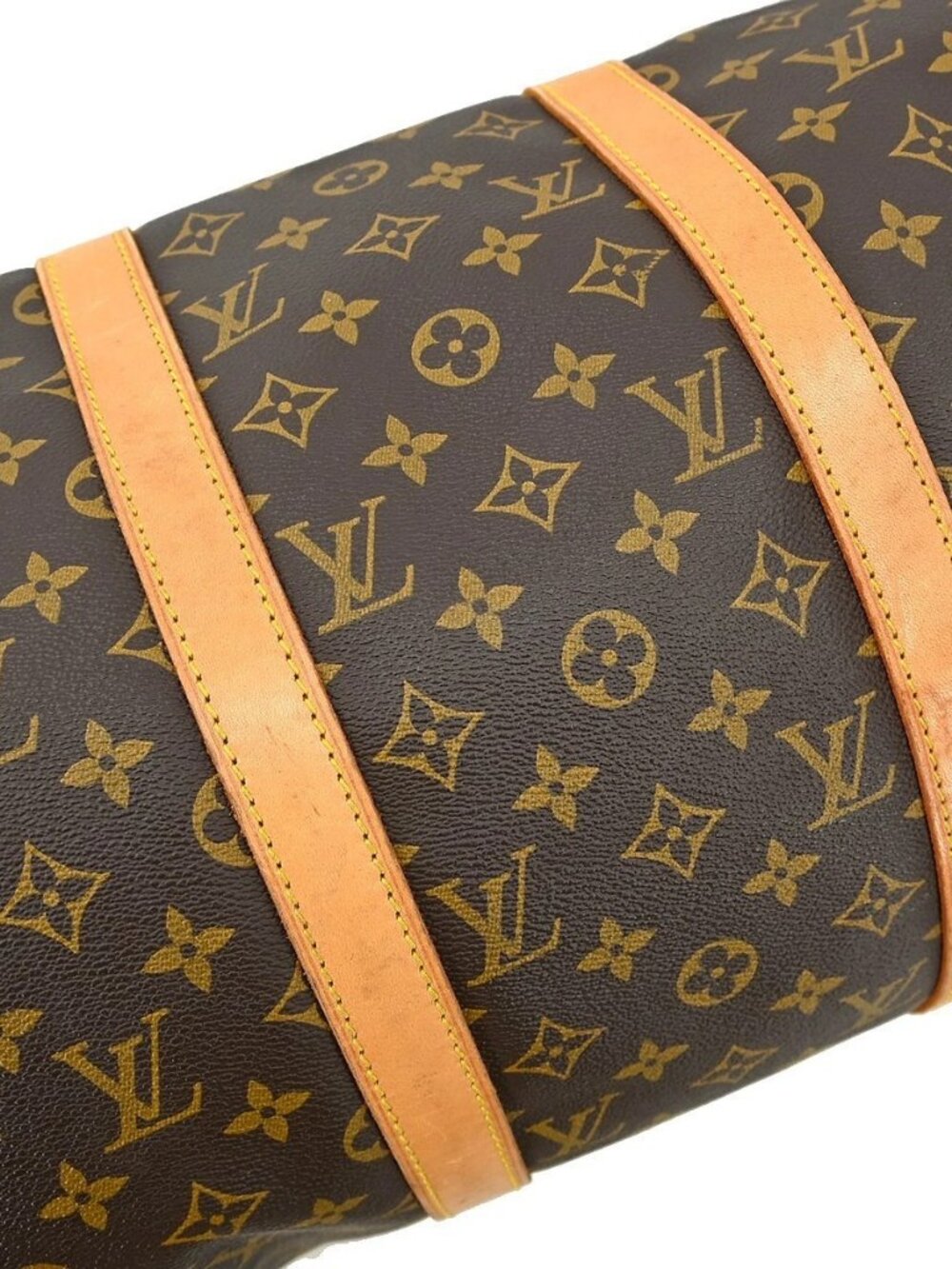 LOUIS VUITTON KEEPALL 50 TRAVEL HANDBAG MONOGRAM M41426 VI881 YQ06220 - Picture 7 of 11